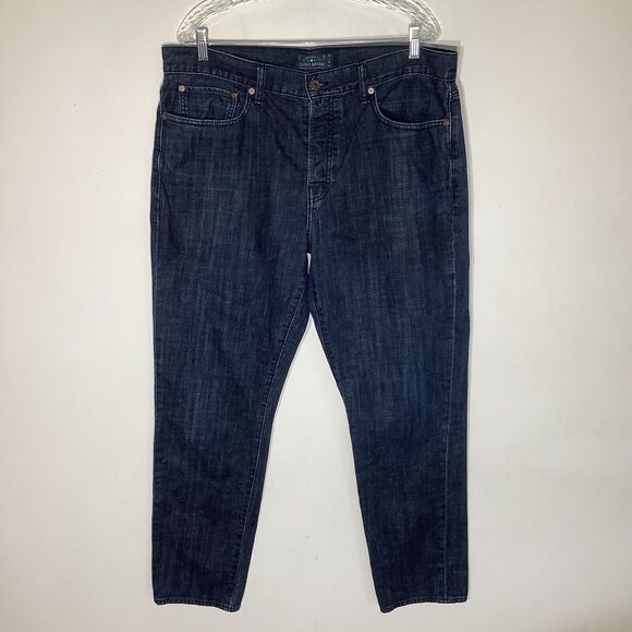 Lucky Brand Mens 121 Heritage Slim Jeans Size 38 x 34 (Actual 38 x 33) - Picture 2 of 10